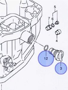 Suzuki Water Plug   17913-99E12-000 (click for enlarged image)